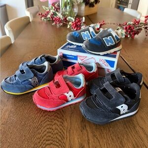 New Balance & Saucony Toddler Sneakers $15 each